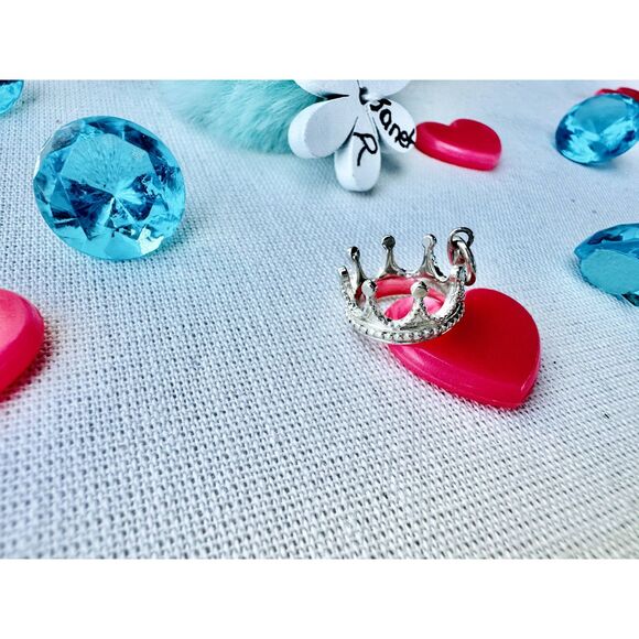 Tiffany & Co. Crown Charm Pendant in Silver - Picture 1 of 7
